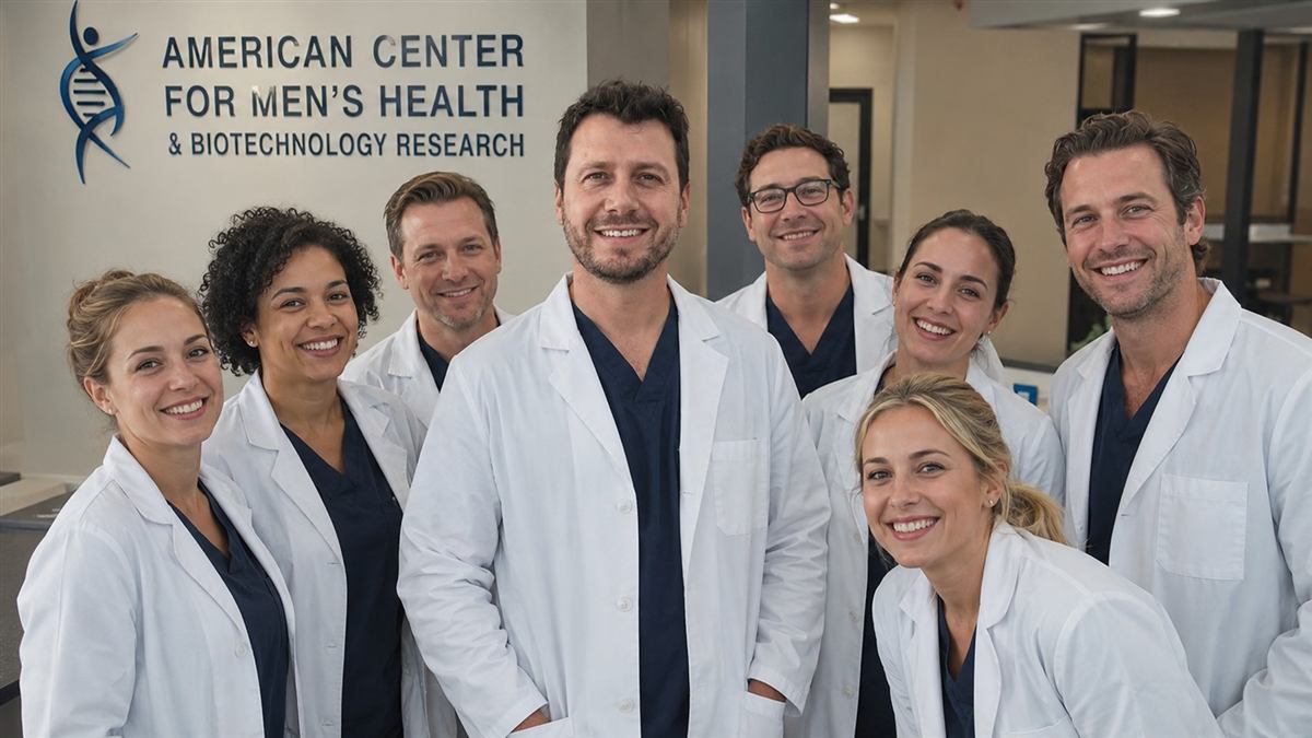 Clinical care team with Dr. Marcus Becker